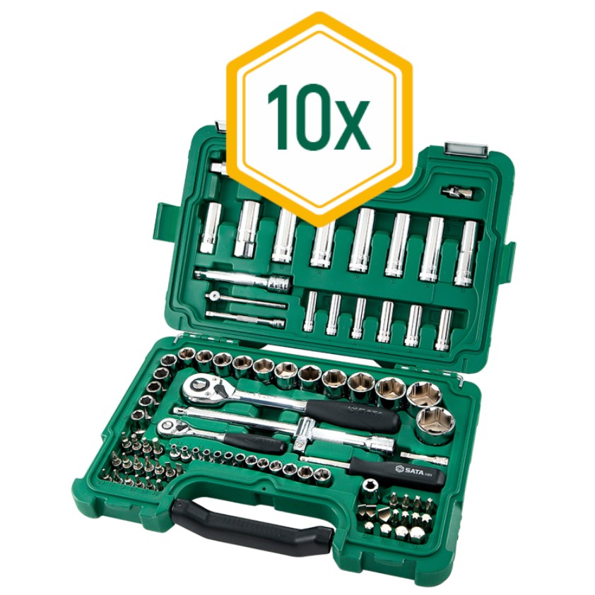 socket set with 10x icon