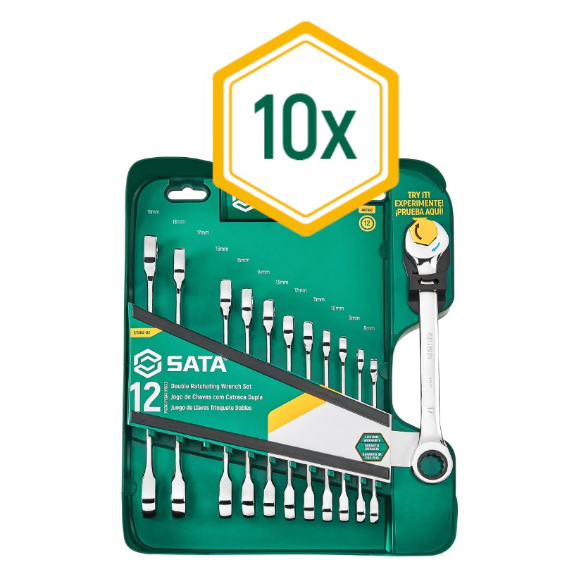 wrench set with 10x icon