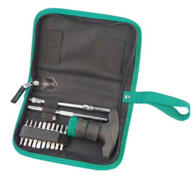 24Pc. Thandle Ratcheting Screwdriver Set SATA