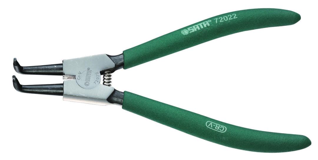 German Style External Snap Ring Pliers, Curved 5