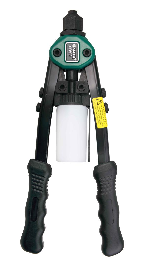 High Leverage Riveter With Collection Bottle 13" SATA