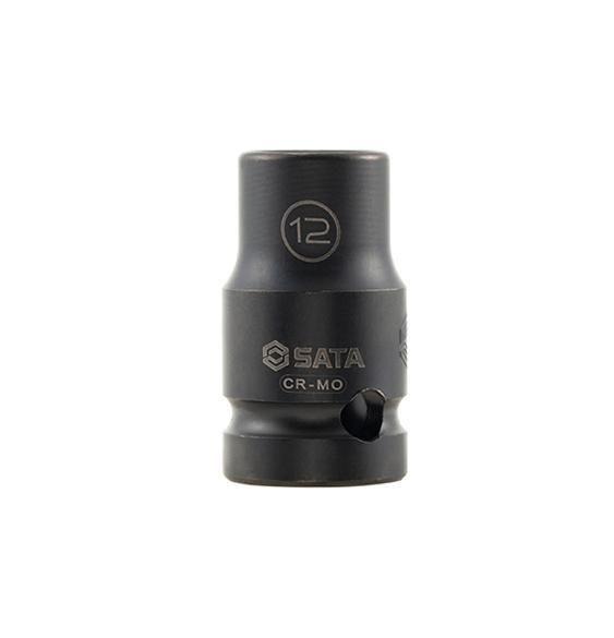 1/2" Drive 6 Point Thin Wall Impact Socket 12mm SATA