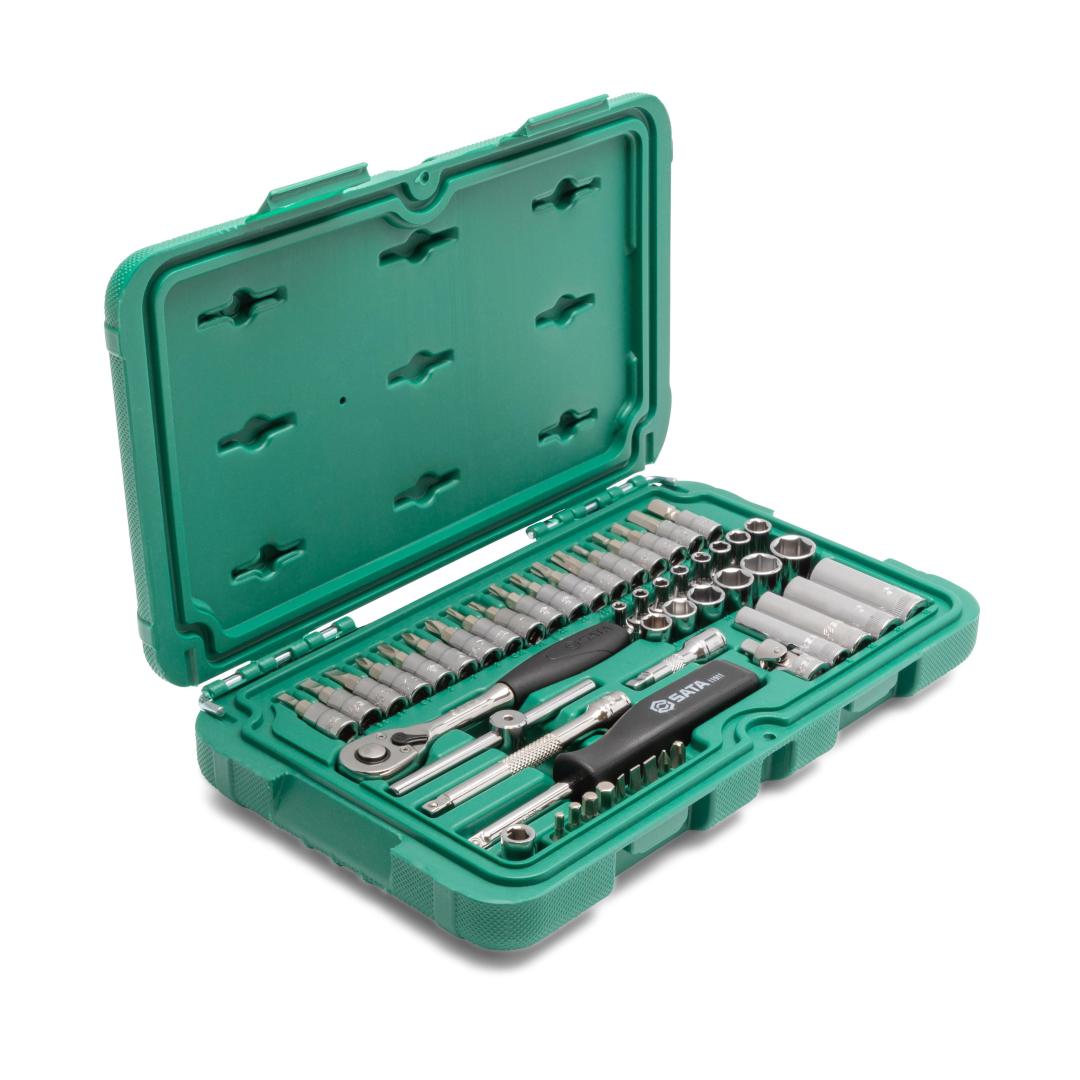 SATA 27 Piece 12 Inch Drive Point Metric Socket Tray Set ST09903SJ  セール価格で購入 スポーツ・アウトドア
