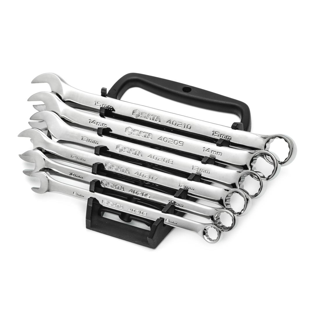 6 Pc. Metric Combination Wrench Set SATA