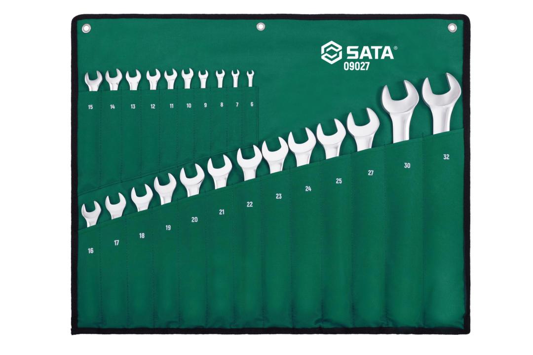 23 Pc. Metric Combination Wrench Set - SATA