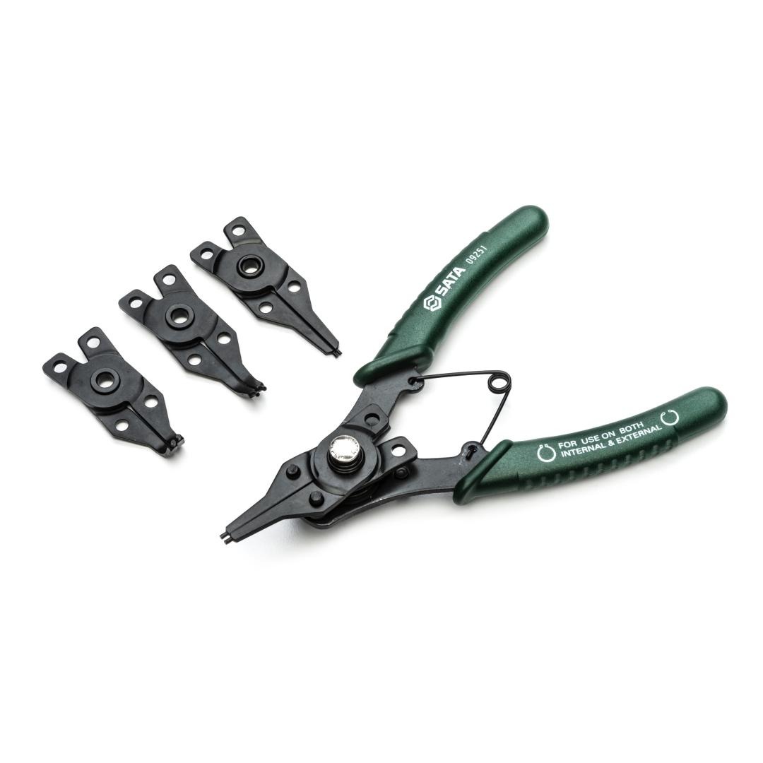 Value Collection - Plier Set: 5 Pc, Snap Ring Pliers - 03002425