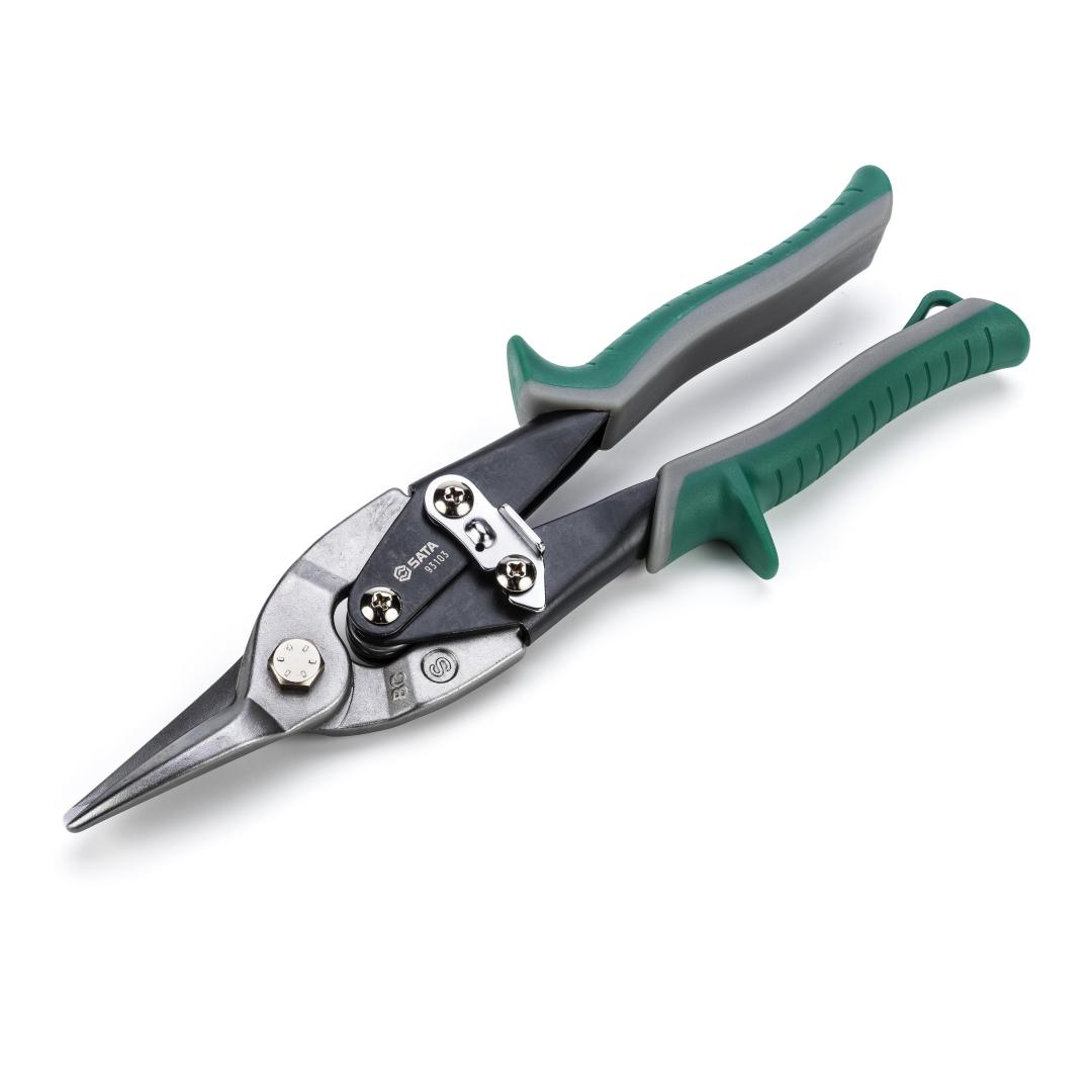 Aviation Tin Snips, Straight 11" SATA