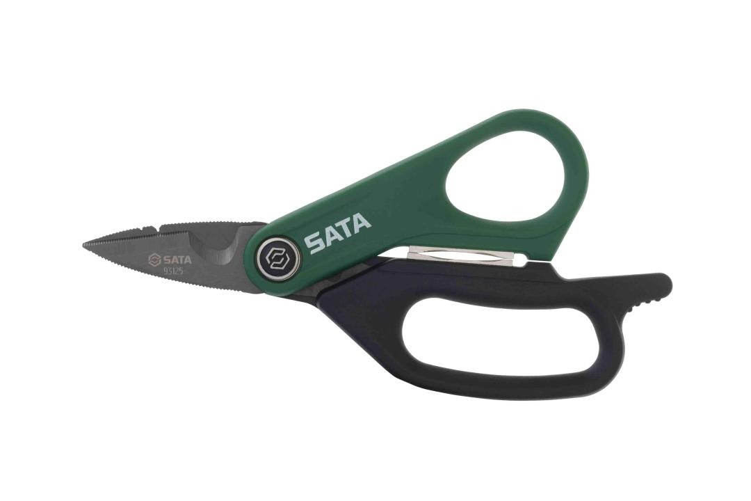Powerful Multi-Purpose Electricians Scissors - SATA