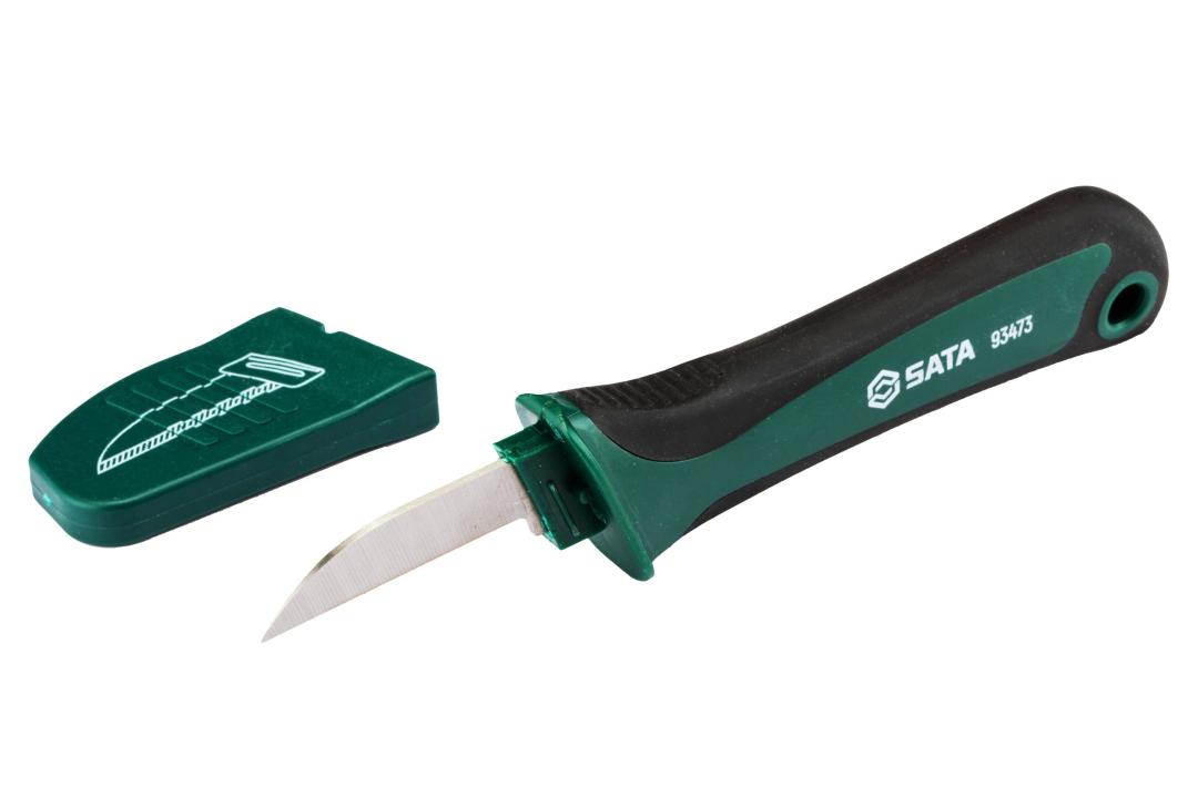 Wire Stripping Knife, Straight Blades SATA