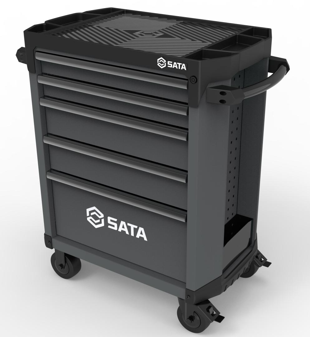 5 Drawer Tool Cabinet - Grey - SATA