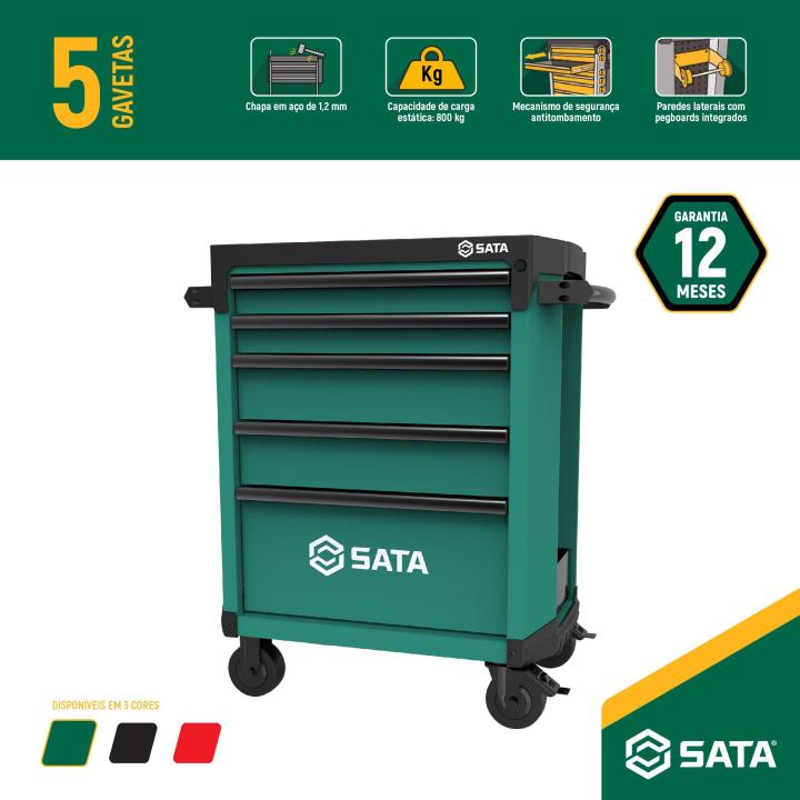 5 Drawer Tool Cabinet - SATA
