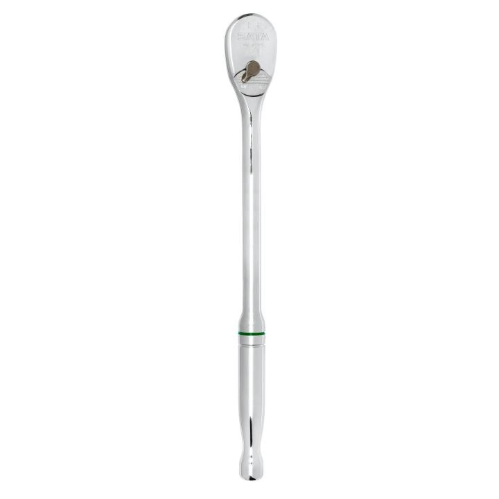3/8” Drive Long handle Ratchet with plain handle (72 Teeth) - SATA