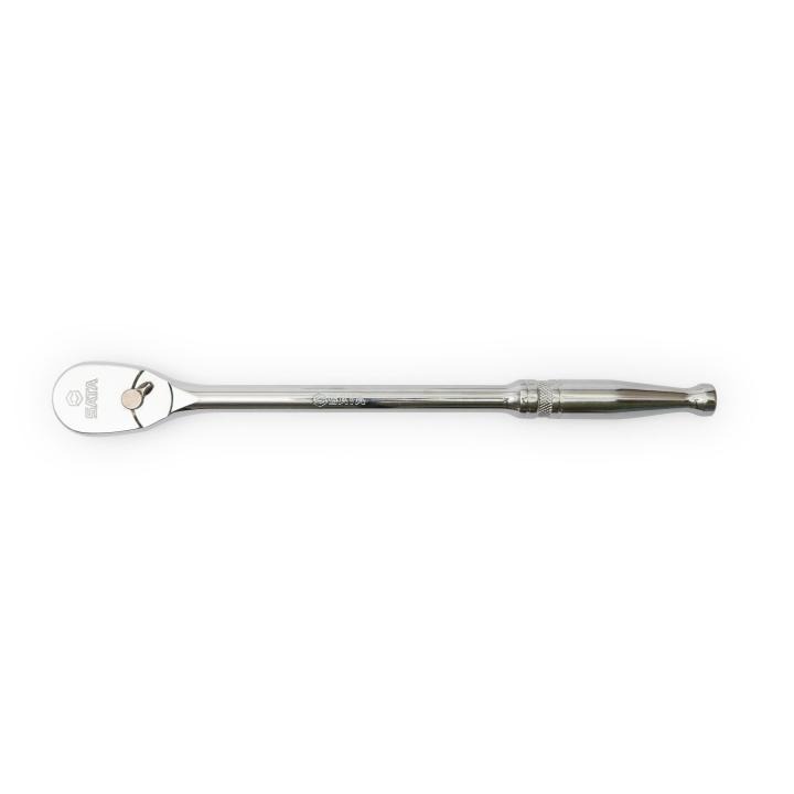 3/8” Drive Long handle Ratchet with plain handle (72 Teeth) - SATA
