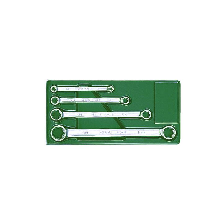 4 Pc. E Torx Box Wrench Set SATA