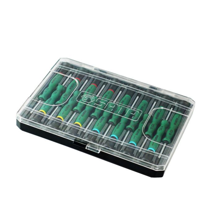 15 Pc. Precision Combination Screwdriver Set - SATA