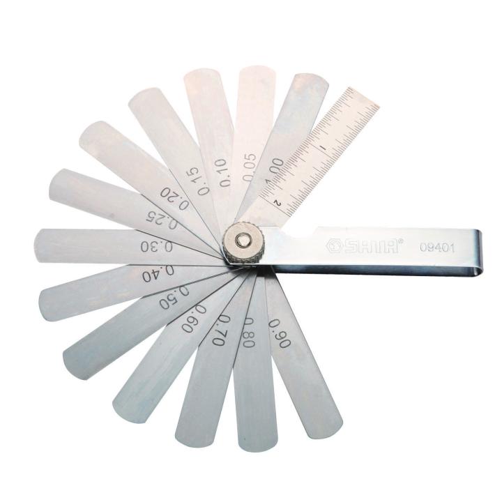 14 Pc. Feeler Gauge Set 0.05 1.00mm SATA