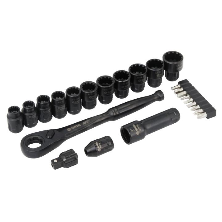 24 Pc. X6 Pass-Thru™ Mechanics Tool Set - SATA