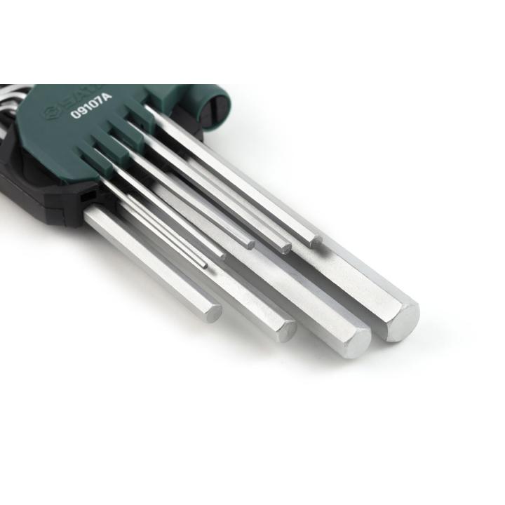 ささの 9 Pc. Metric Long Hex Key Set - SATA