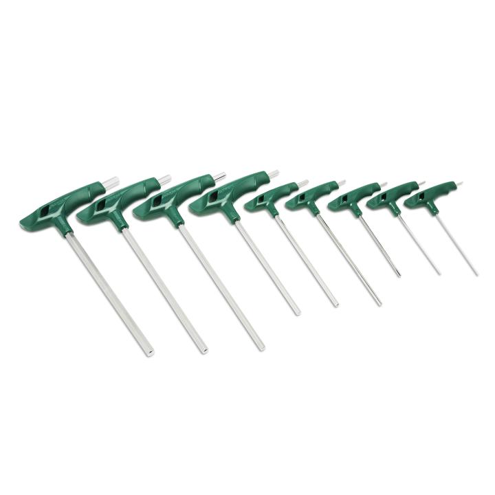 9 Pc. T-Handle Hex Key Set - SATA