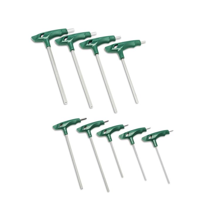9 Pc. T-Handle Hex Key Set - SATA