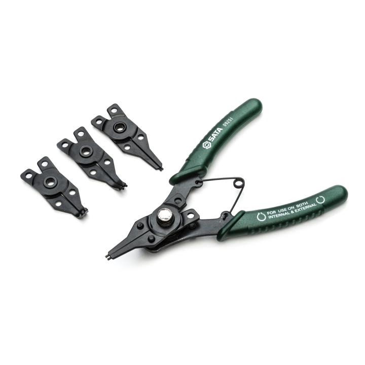 Combination snap outlet ring pliers