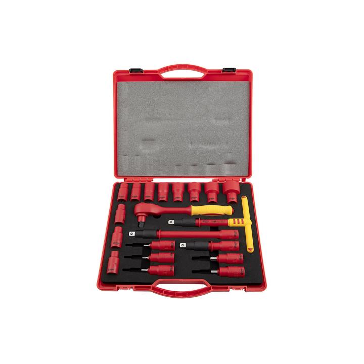 20 Pc. 1/2” Drive VDE Insulated Socket Set - SATA