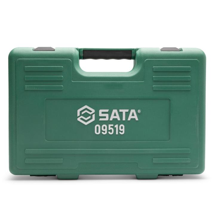 76 Pc. 1/4” and 1/2” Drive 6 Point Metric Socket Wrench Set - SATA