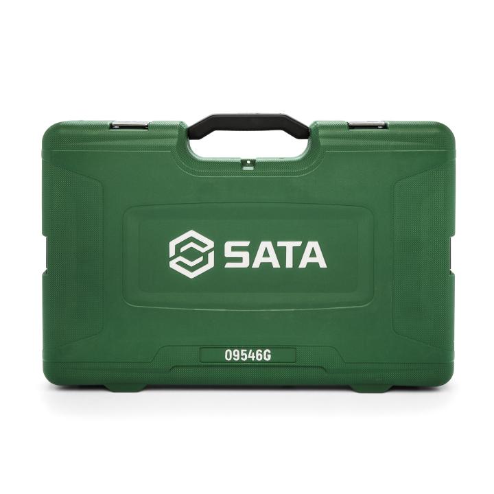 180 Pc. 1/4”, 3/8”, 1/2” Metric Ratchet & Socket Set - SATA