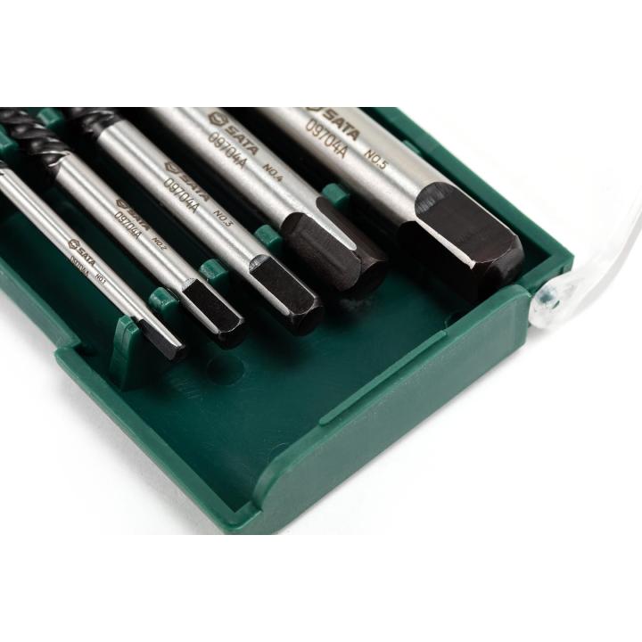 5 Pc. Coarse Threaded Extractor Set - SATA