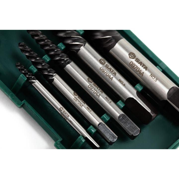 5 Pc. Coarse Threaded Extractor Set - SATA