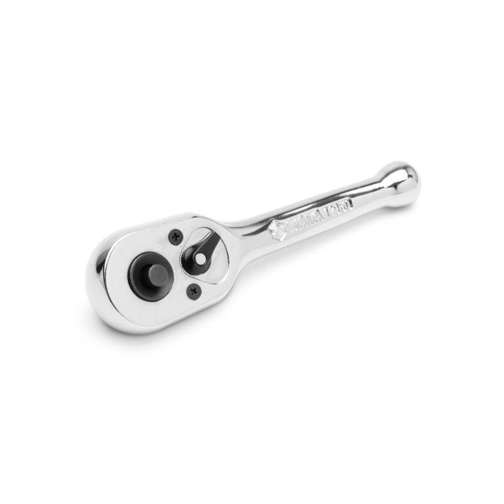 さっちん③ 3/8” Drive Quick-Release Stubby Ratchet - SATA