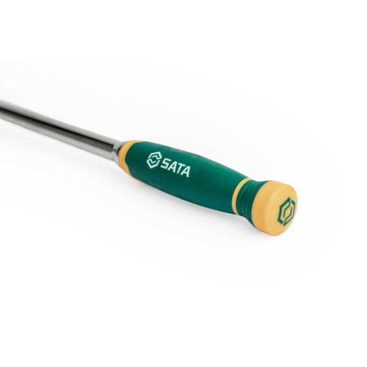 1/2” Drive Flex Head Long handle Ratchet with Comfort Grip handle