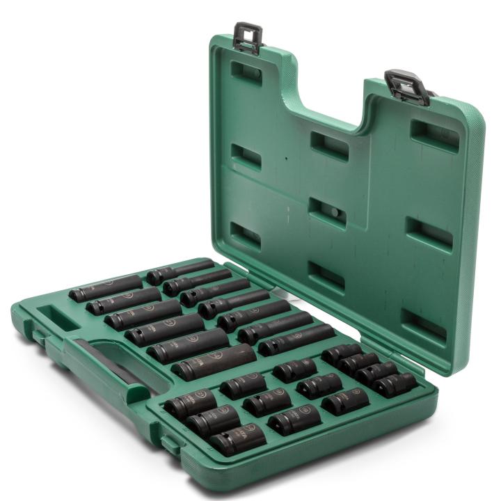 Full impact outlet socket set
