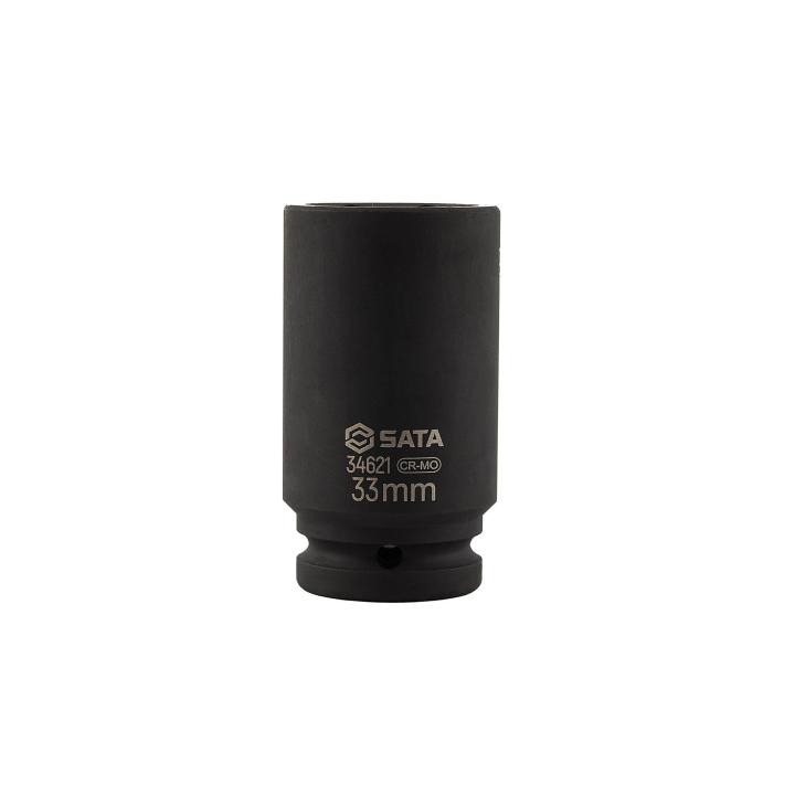 33 Mm Schlagschrauber-Nuss 6-Kant Mit 3/4" Auf 1" Adapter – Robust Für LKW Und Landwirtschaft