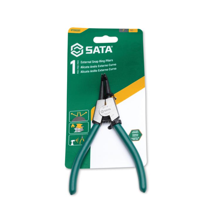 German Style External Snap Ring Pliers, Curved 7 German Style External Snap Ring Pliers, Curved 7