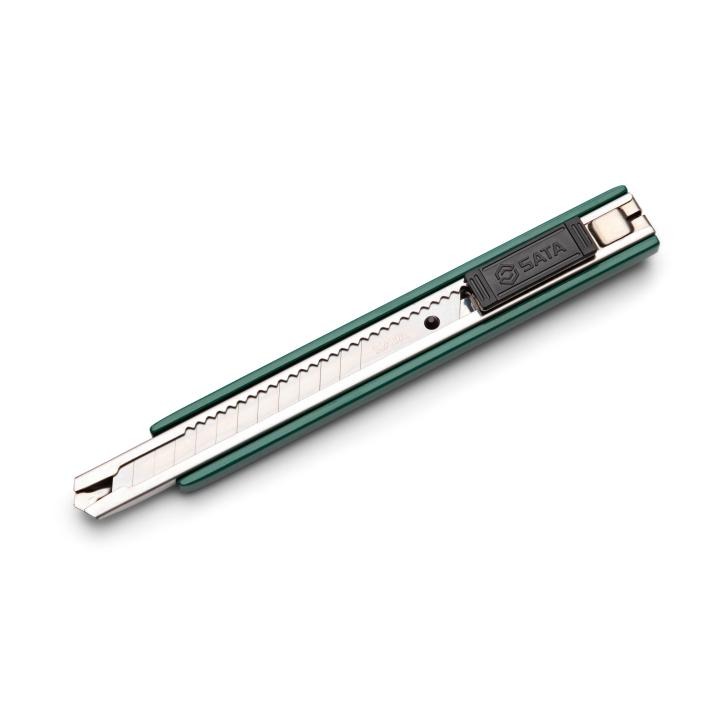 Zinc Alloy Snap-Off Knife, 13-Point, 9x80mm - SATA