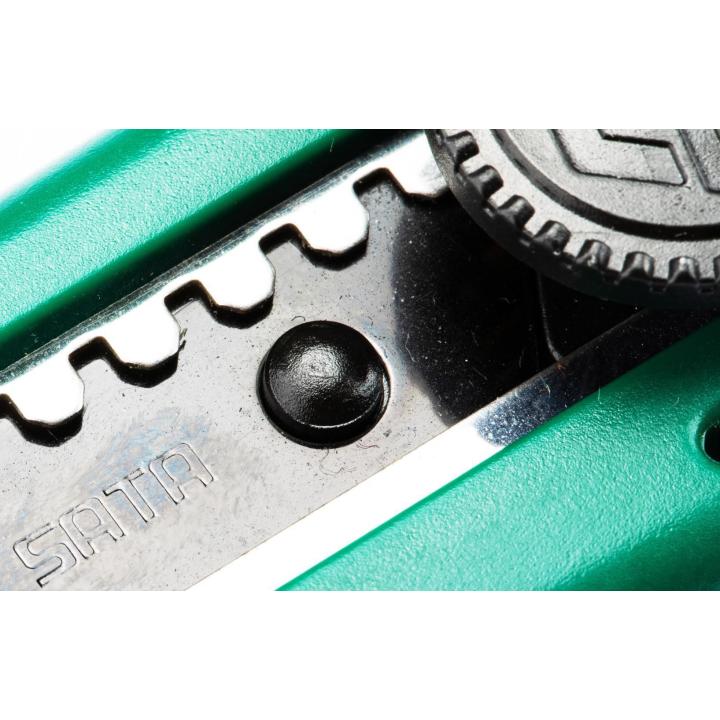 Plastic Snap-off Knife, 8-point, 18x100mm - SATA