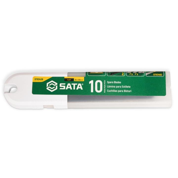 10 Pc. Spare Blades, 7-Point, 25x125mm - SATA