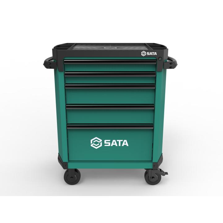 システムグリーン オーテンシア 5ステップセット 5 Drawer Tool Cabinet - SATA