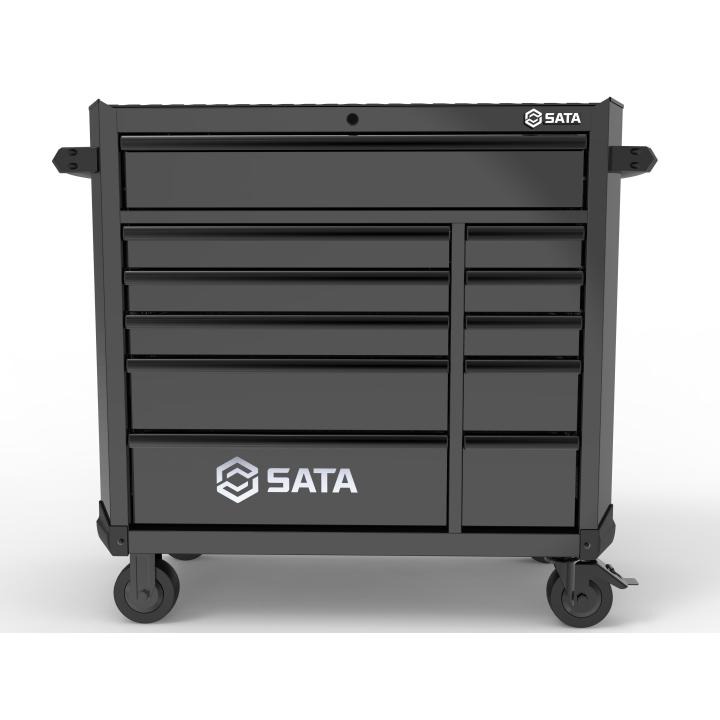 11 Drawer Tool Cabinet - Black - SATA
