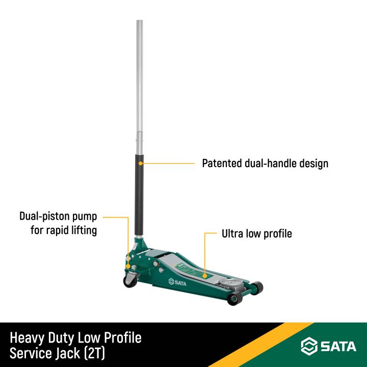 Heavy Duty Low Profile Service Jack 2T - SATA