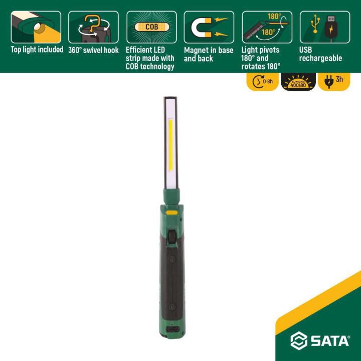 Industrial Foldable Slim Work Light (400LM) - SATA