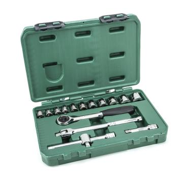 36 Pc. 1/4” Drive 6 Point Metric Socket Set - SATA