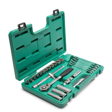 23 Pc. 1/2” Drive 6 Point Metric Socket Set - SATA