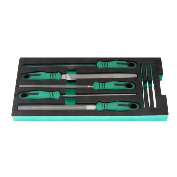 sato☆　クリエセット 9 Pc. Acetate Combination Screwdriver Tray Set - SATA