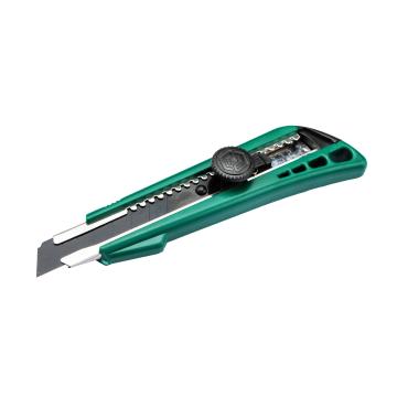 Zinc Alloy Snap-Off Knife, 13-Point, 9x80mm - SATA